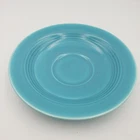 HOMER LAUGHLIN CHINA 50'S Turquoise Coffee Cup Saucer VINTAGE FIESTA