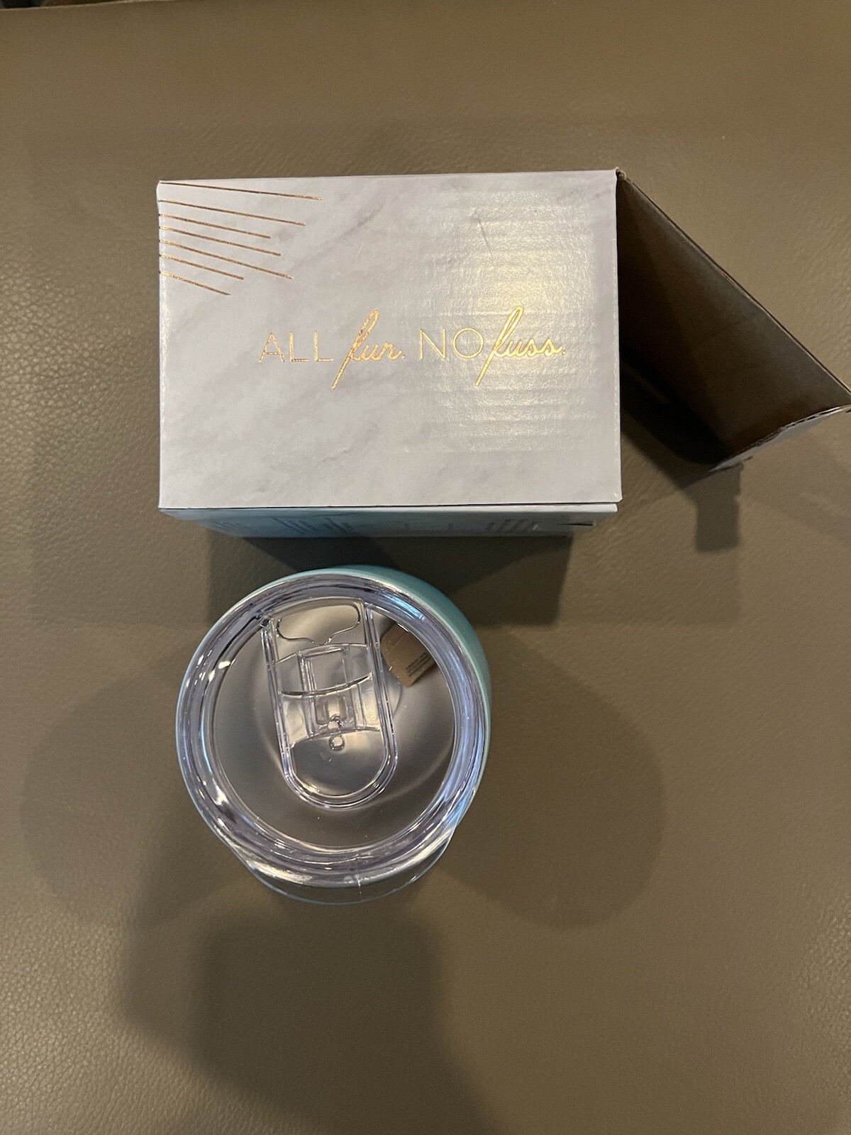 Chic & Tonic Coral Sea Collection Wine Tumbler in Blue Ombre BNIB