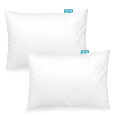 Organic Cotton Toddler Pillowcases Set of 2 Envelope Travel Pillowcases 14"x19"