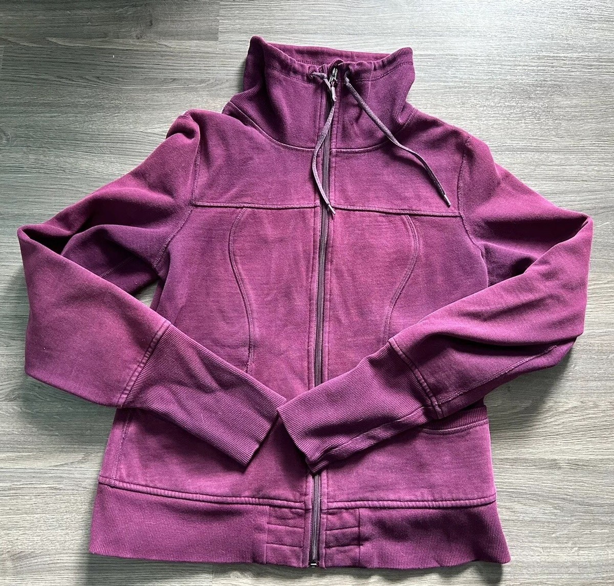 LULULEMON Scuba Zip Up Hoodie Jacket Purple Pink Igloo
