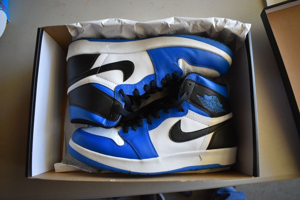 Nike Air Jordan 1.5 High The Return White Black Soar Blue 768861 106 Size: 10