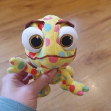 Disney Posh Paws Tangled Yellow Pascal Soft Toy Plush Chameleon Rapunzel Spot 