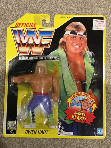 WWF Moc OWen Hart Yellow Card ...