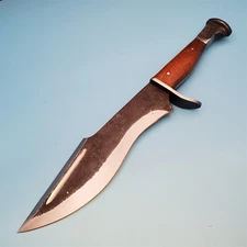 Rite Edge Kukri Fixed Blade Knife Carbon Steel 13.75" x 8.75" Forged Heavy Duty