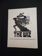 Vintage THE WIZ THEATER MUSICAL PLAY 1974 VINTAGE CAST PROGRAM w/Renee Harris