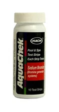 AquaChek 562053 Hach Sodium Bromide Spa Test Strip 10 Strips/Btl