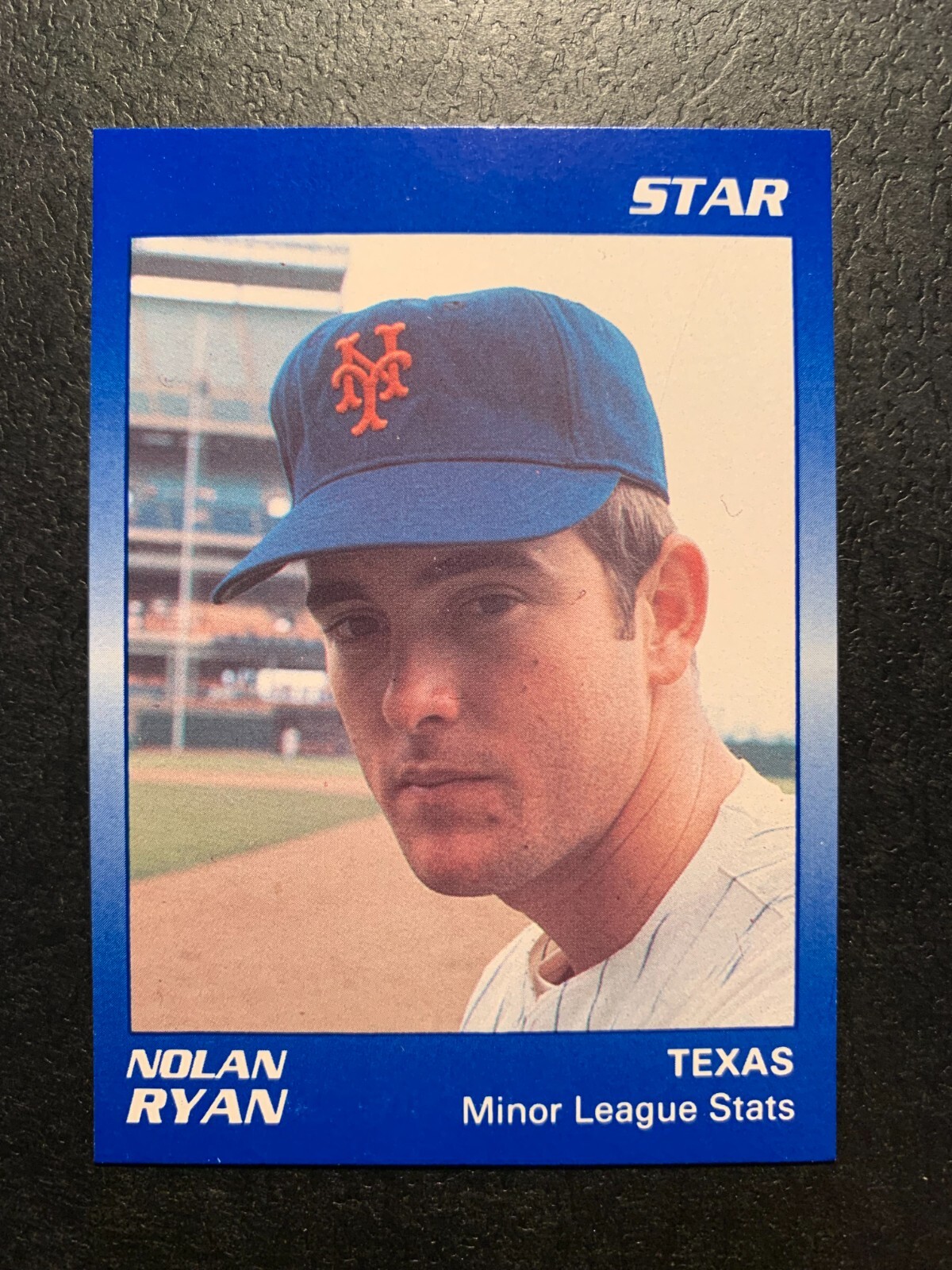 1990 Star Co. NOLAN RYAN New York Mets MINOR LEAGUE Card 2 of 11 Texas