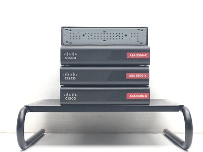 Lot of 4 Cisco ASA 5506-X V01, V02, x2 V04 Network Security Firewall