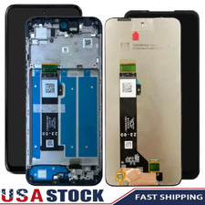 LCD Touch Screen Digitizer  Frame For Motorola Moto G Play 2024 XT2413 XT2413-2