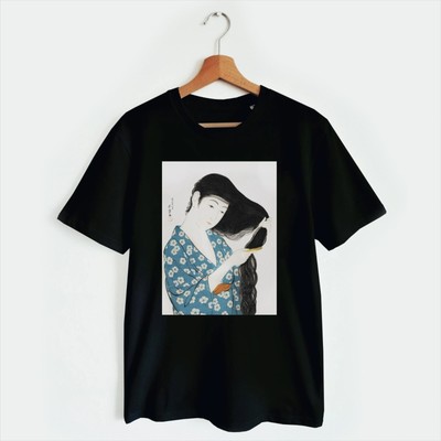 Japanese Art T-shirt Japanese Woodblock Shirt Ukiyo-e Shirt Japanese, Gift Idea