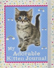My Adorable Kitten Journal NEW Hardcover Children age 7-11