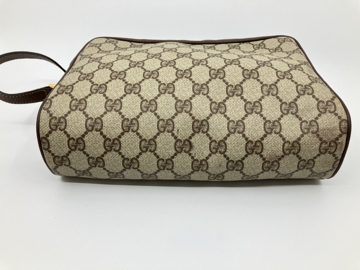 Old GUCCI Sherry Line Shoulder Bag Crossbody Bag Vintage GG