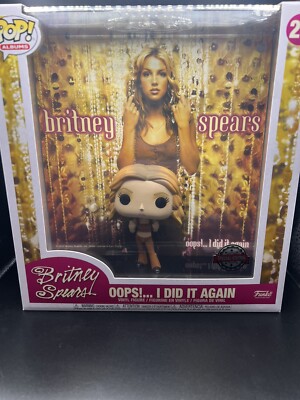 Britney Spears Pop Albums Oops I Did It Again 3.75'' Funko Collectible      