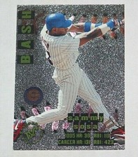 1996 Stadium Club Bash and Burn #BB-1 Sammy Sosa  Tough Insert!