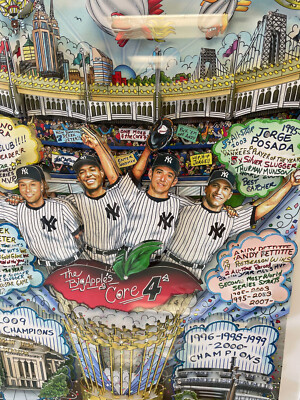 Charles Fazzino アート作品 27/300 Charles Fazzino Pop Art New York City 300 Piece Poster Sized