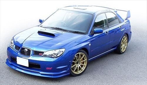 3UPJ=27910961]インプレッサ WRX STI(GDB F型)純正 ホイール 17×8JJ + 