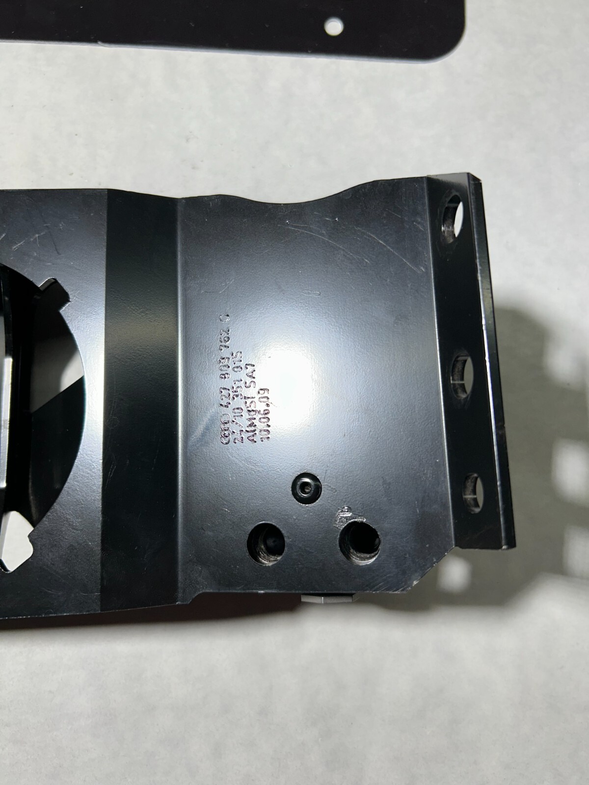 2007 - 2015 AUDI R8 Reinforcement Plate RH Seat Belt Mounting Bracket 427809762C