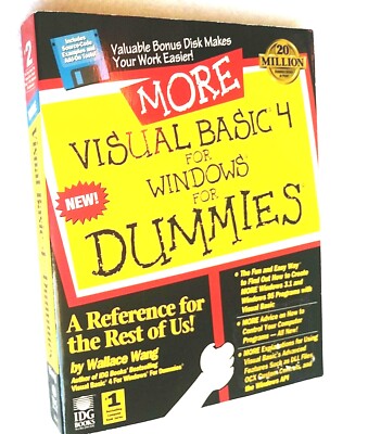 More Visual Basic 4 for Windows Wallace Wang PB