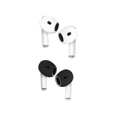 TOPETECH 2 Paar Silikon Ersatz Ohrstöpsel für Airpods 4 Ear Tips