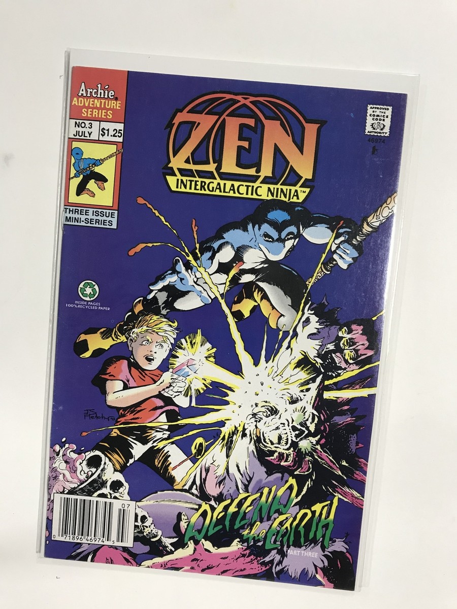 team.003b　diagos_del 3 Zen Intergalactic Ninja #3 (1992) Zen Intergalactic Ninja NM3B213