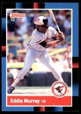 Eddie Murray 1988 Donruss #231 Orioles MLB READ FREE SHIPPING AutographDen