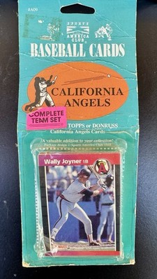 Sports America Club California Angels   36 Cards   1989 Donruss   Sealed Pack