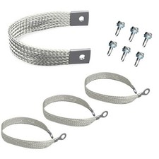 4 Pcs 40140 Engine Braided Ground Strap Starter Chasis Body Frame Grounding