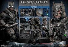 Hot Toys Mms743d63 Bvs Dawn Of Justice  Armored Batman   2.0  DELUXE NIB 9133002