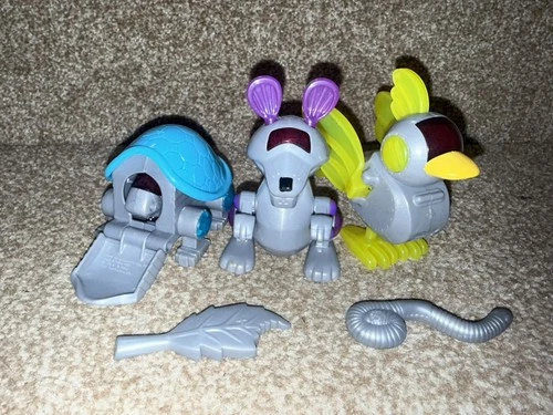 McDonald’s 2001 Sega Robot Chi Toys Figures Job Lot Bundle Happy Meal
