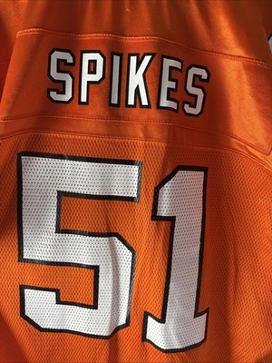 Takeo Spikes Cincinnati Bengals Vtg Jersey Reebok Alternate Orange