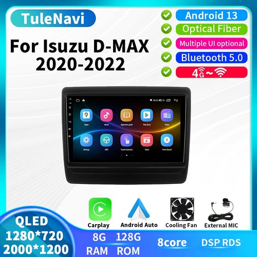 For Isuzu D-Max DMAX Stereo Android Auto CarPlay Car Radio Multimedia ...