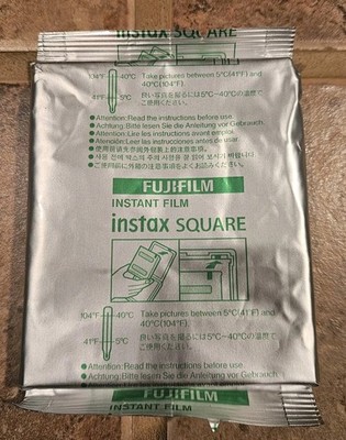 FUJIFILM INSTAX SQUARE Instant Film (10 Exposures)   01-2027