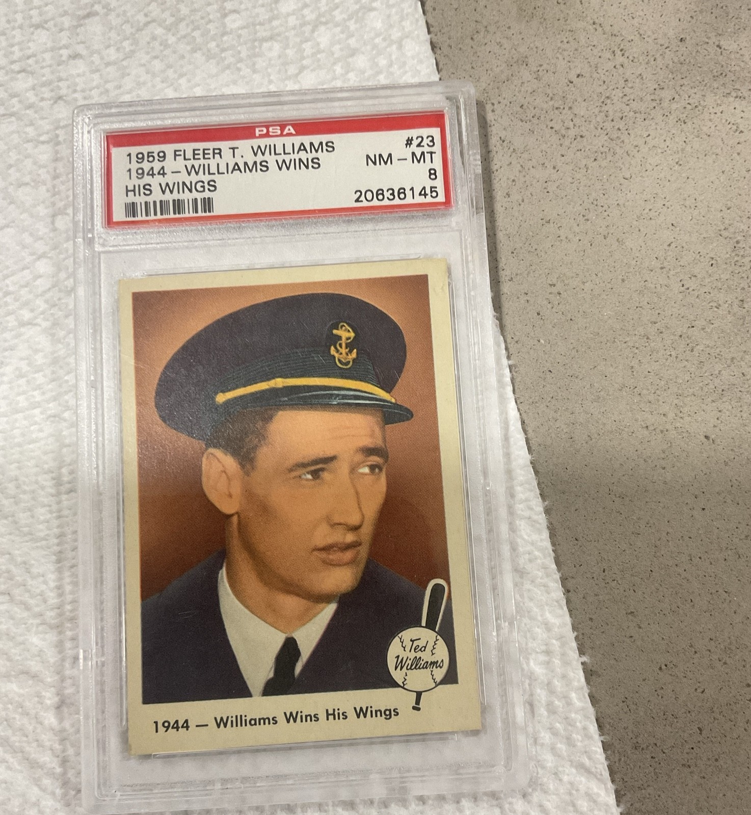 1959 Fleer Ted Williams - Ted Williams #23 view 1