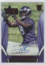 2015 Rookies & Stars Longevity Team Logo Type 95/99 Davaris Daniels Auto 0c2