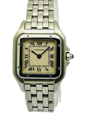 Cartier Panthere Women s/Ladies Quartz 22mm Stainless Steel 1320 Box & Papers