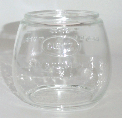 Vintage Dietz Lantern Globe ~ Comet H-13 ~ Syracuse NY ~ 2 13/16  Replacement