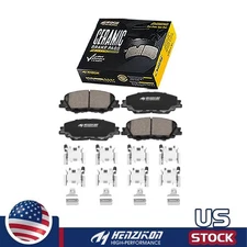 Complete Front Brake Kit Ceramic - Fits Toyota Corolla & Prius Prime 2019-2023