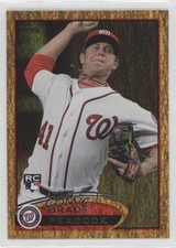 2012 Topps Gold Sparkle Brad Peacock #275 0c4