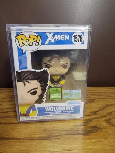 Funko ECCC Pop! Wolverine (Classic Unmasked) with Pop! Protector LE 5000
