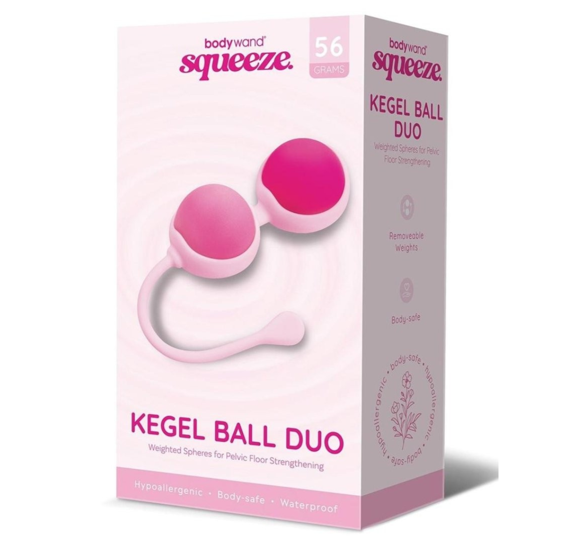 Bodywand Squeeze Weighted Duo Kegel Balls Pelvic Vaginal Post Partum Exercise