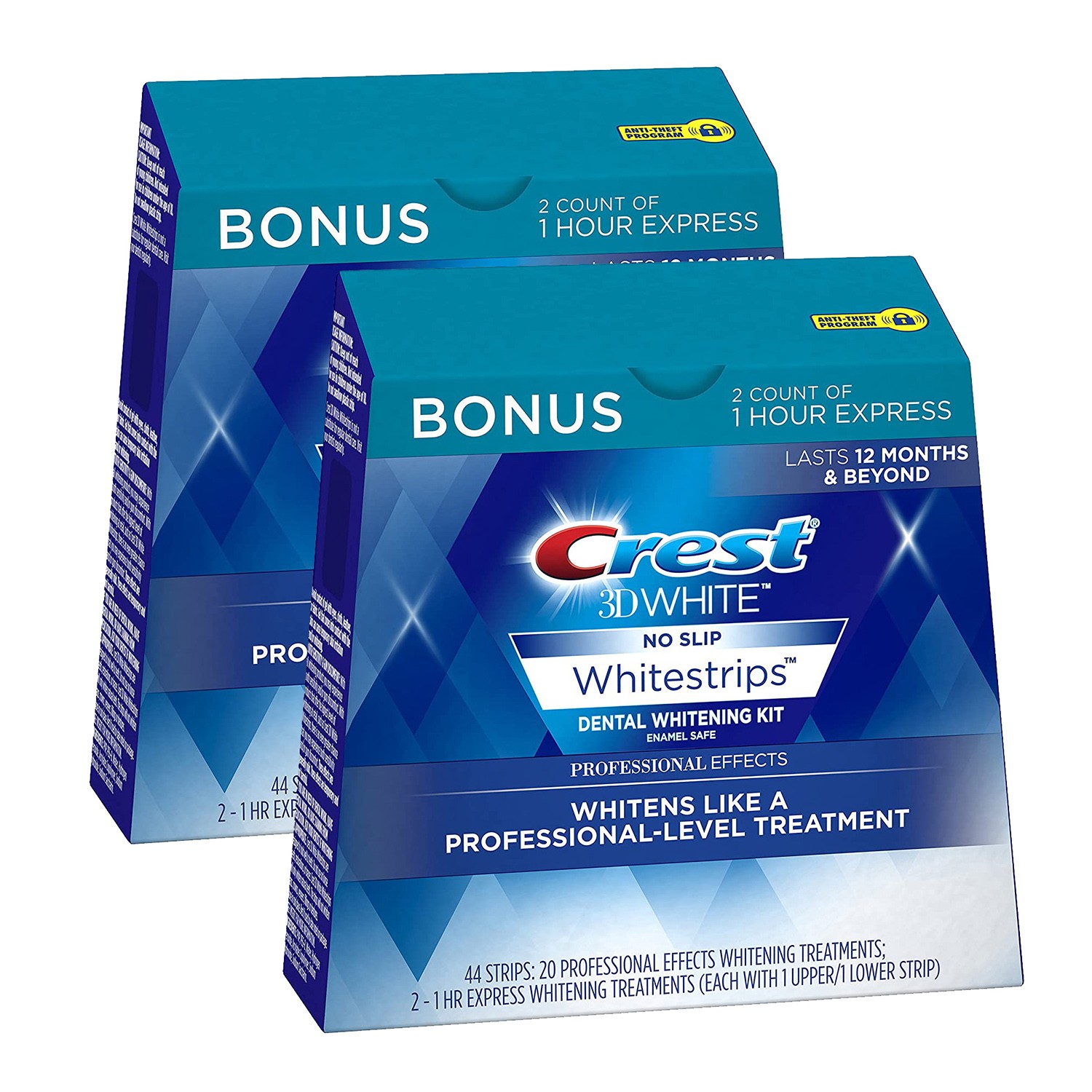 Набор для отбеливания зубов Crest 3D Professional Whitestrips из 2 упаковок на 20 процедур 16690₽