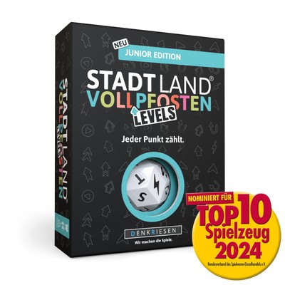Stadt Land VOLLPFOSTEN Levels | Junior Edition   ''Jeder Punkt zählt.''