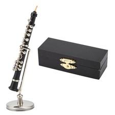 .›Mini Modello Oboe Strumento Musicale Ornamenti Decorazione Espositore Regali