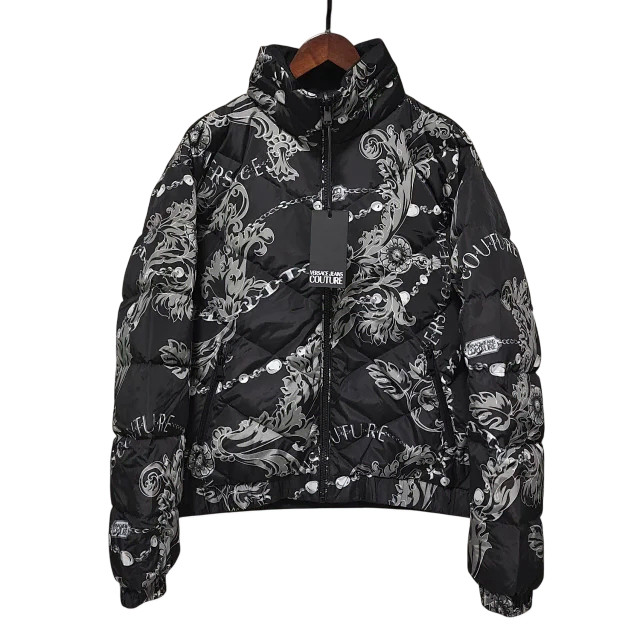 Versace Couture Reversible Down Jacket with Hood - image 4