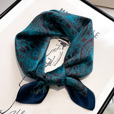 100 Mulberry Silk Scarf Shawl Bandana totem Print 53X53cm Neckerchief wrap new