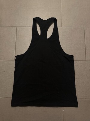 LÝFT × GOLD'S GYM VINTAGE TANKTOP・黒色・S Vintage Golds Gym Tank Top Large Stringer The Mecca Of