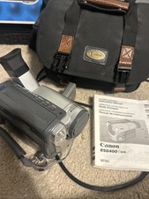 Canon ES8400V Hi8 8mm Camcorder/Battery/Charger/Manual / Bag - Tested/Works
