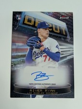 River Ryan 2025 Topps Finest Debut Autograph Dodgers RC Auto