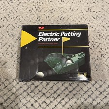 World Of Golf Electric Putting Partner w Ball Return Oscar Jr. Golfing Hobby NEW