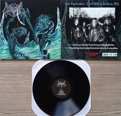UNLEASHED - ''Fxxk Cxxxst, Fxck Ixxxm'' black Vinyl LP, Lim. To 15o handnumbered 